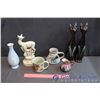 Image 1 : Lot of Ceramic Decor, Vintage Cat Figures