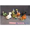 Image 1 : Lot of Glass Decorative Bird Figurines (7)