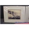 Image 2 : (2) Unframed Vintage Prints - American Falls in Winter, Prospect Point