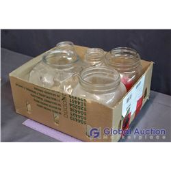 Lot Of Glass Jars
