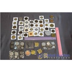 Collection Of Assorted Trade Dollars & Commemorative Tokens and Related