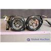Image 3 : Unused Vision X 3" Round LED Light Kit - Wiring/Switch Included