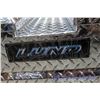 Image 2 : Lund Checkerplate Toolbox - Gull Wing Lids, New, Comes with Install Hardware Missing Keys