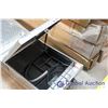 Image 3 : Lund Checkerplate Toolbox - Gull Wing Lids, New, Comes with Install Hardware Missing Keys