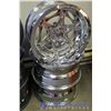 Image 1 : Jesse James Lawless 6 J100 Polished Chrome Rims - Bid Price is Per Rim, Times 3 Rims