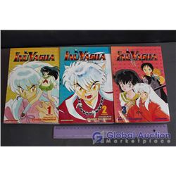 Lot Of Inuyasha Graphic Novels (3) (Books One, Two And Three)