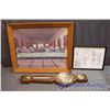 Image 1 : Framed Last Supper, Wall Hanging Barometer, Pencil Sketch ""Hello Grandpa" by Janet Leclaire 2004