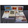 Image 1 : Lot of Vintage Sask Wheat Pool & Advertising Calendars (8) - Delisle, Quill Lake, Rosthern