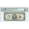 Image 1 : 1966 $ 100 Legal Tender Note PMG Extremely Fine 45