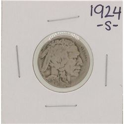 1924-S Buffalo Nickel Coin