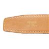 Image 7 : Hermes Green Leather Reversible Constance H Belt 60