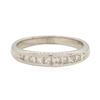 Image 1 : 0.55 ctw Diamond Ring - 14KT White Gold