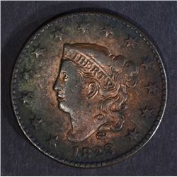 1823/2 LARGE CENT, VF/XF KEY DATE