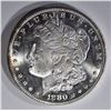 Image 1 : 1880-S MORGAN DOLLAR, GEM BU