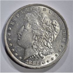 1882-O MORGAN DOLLAR, GEM BU