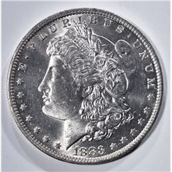 1883-O MORGAN DOLLAR, GEM BU