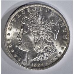 1884-O MORGAN DOLLAR, GEM BU
