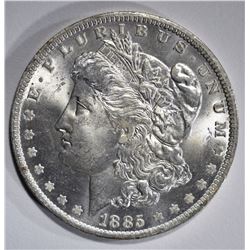 1885-O MORGAN DOLLAR, GEM BU