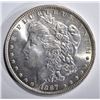 Image 1 : 1887 MORGAN DOLLAR, GEM BU