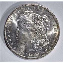 1904-O MORGAN DOLLAR, GEM BU