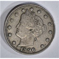 1896 LIBERTY NICKEL VF/XF