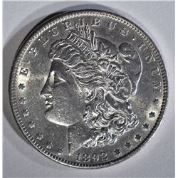 1892 MORGAN DOLLAR BU CLEANED