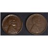 Image 1 : LINCOLN CENTS:  1913 XF, 1913-S AU