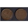Image 2 : LINCOLN CENTS:  1913 XF, 1913-S AU