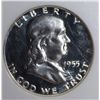 Image 2 : 1955 FRANKLIN HALF DOLLAR NGC PF 66 CAMEO