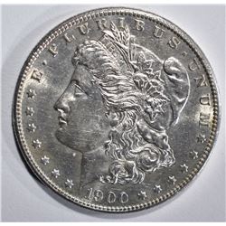 1900-S MORGAN DOLLAR, CH BU