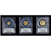 Image 2 : 2016-W 3-COIN GOLD 100th ANNIV SET: