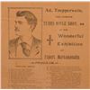 Image 2 : Ad Toepperwein Texas Rifle Shot Exhibition Flyer