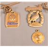 Image 2 : Collection of 14kt Gold Trap Shooting Medals