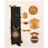 Image 1 : Collection Of 10K Gold Trap Shooting Medals & Pins
