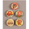 Image 1 : 5 Peters Cartridge Co. Advertising Pinback Buttons