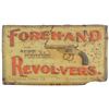 Image 1 : Forehand Revolvers Tin Sign