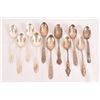 Image 1 : Collection Of 11 Souvenir Spoons Texas Centennial