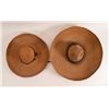 Image 2 : 2 Antique Straw Sombreros