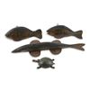 Image 1 : Early Tom Martindale Fish Decoys and an Unknown Turtle