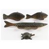 Image 2 : Early Tom Martindale Fish Decoys and an Unknown Turtle