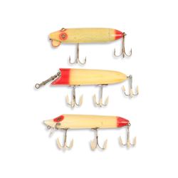 Heddon Red and White Lures