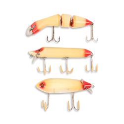 Heddon Red and White Lures