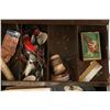 Image 5 : Early Fishing Tackle Box With Contents