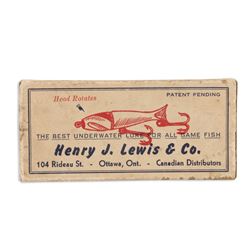 Vaughn's Lure Box with Paperwork (Canadian Version)