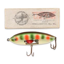 Chippewa in Green Back Spotted Sides