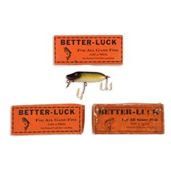 Better-Luck Boxes and 1 Lure