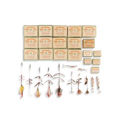 Mixed Lot of Pflueger Spinners and Hooks