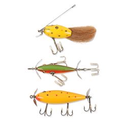 Repainted Pflueger and Creek Chub Lures