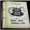 Image 1 : † Road to Hong Kong (1962) Crew gift folder containing thirty four double sided card pages illustrat