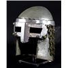 Image 8 : † Edward II (1970) A pair of ornate medieval style Soldier Helmets with fixed Eye Guard Visors. One 